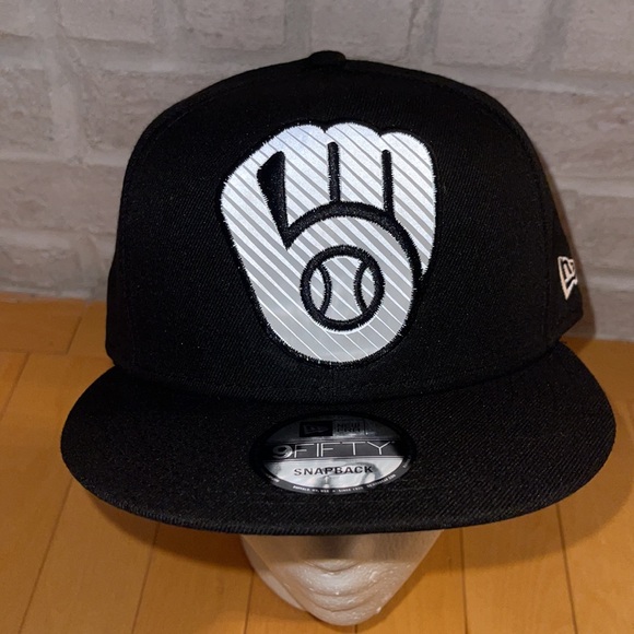 New Era Hat MLB Milwaukee Brewers Snapback 9Fifty - Picture 2 of 8